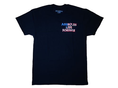 ALF Flag Black T-shirt