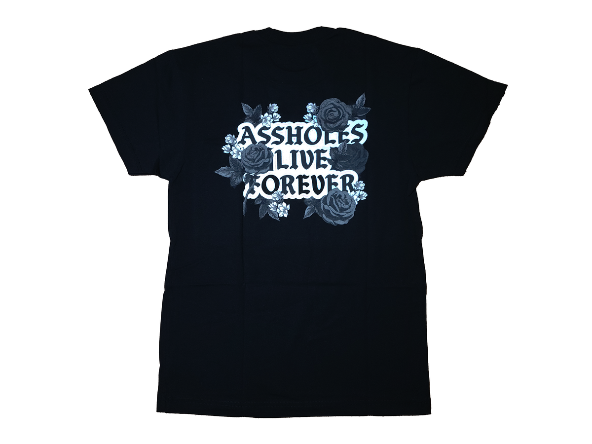 ALF Black Roses Black T-Shirt