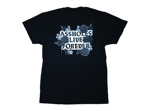 ALF Black Roses Black T-Shirt