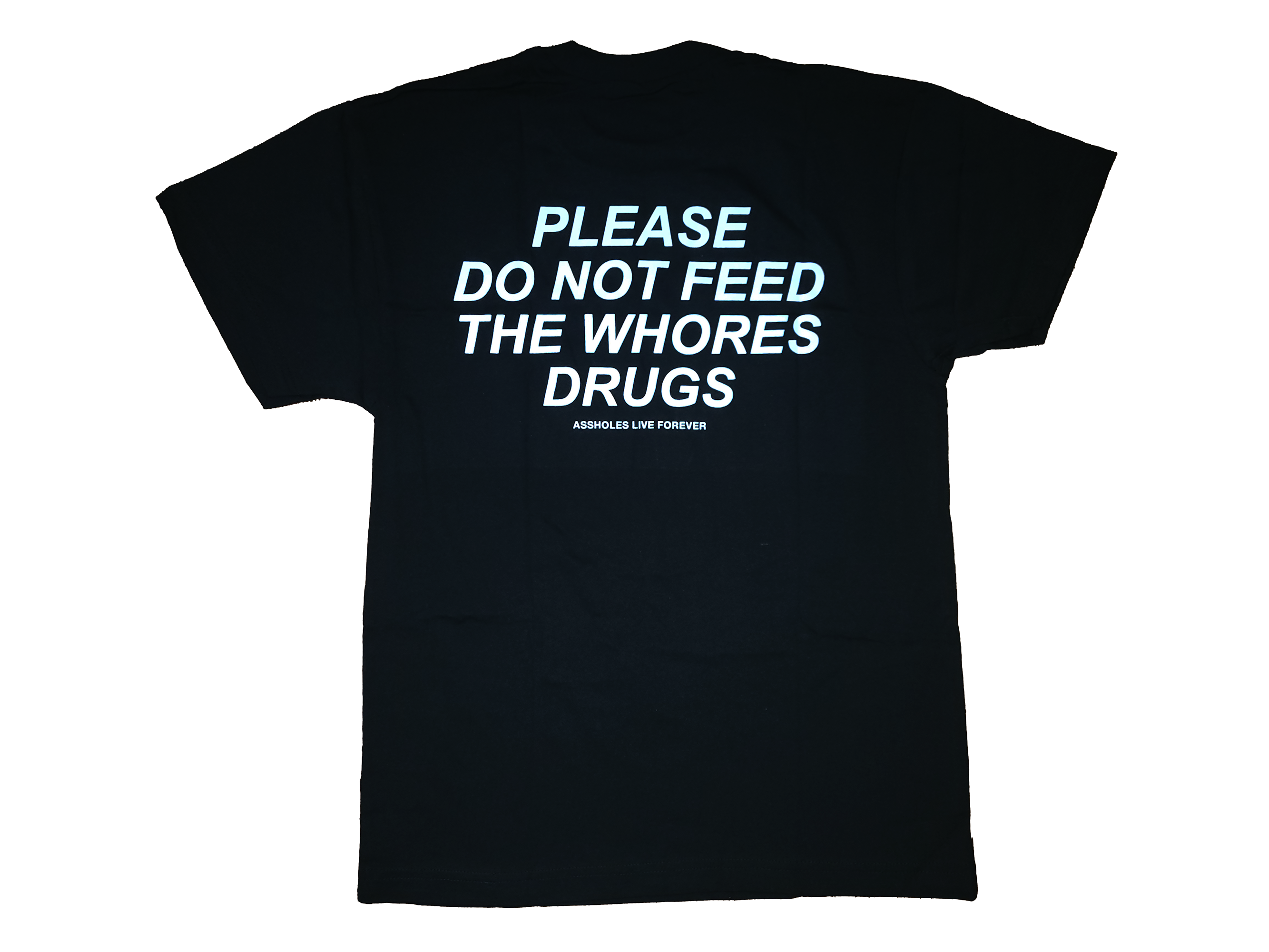 Please Don't Feed Black Tee