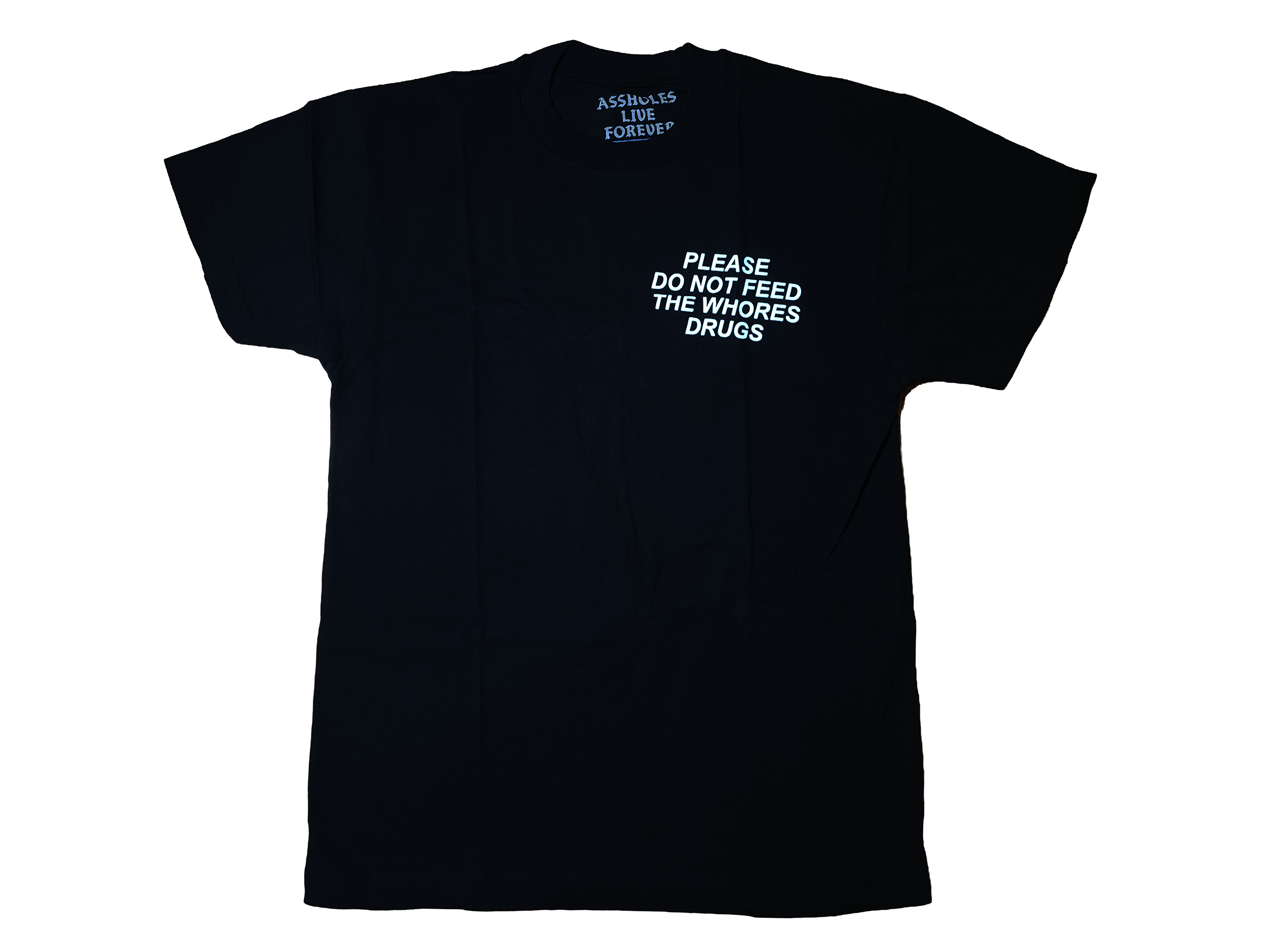 Please Don't Feed Black Tee